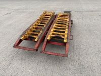 2No. ASSORTED PAIRS OF HEAVY DUTY METAL RAMPS - 18