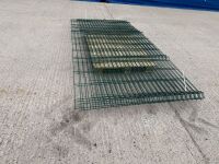 ASSORTED CUTTINGS OF MESH FENCING PANELS - 7