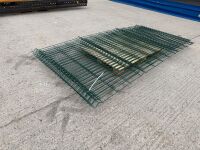 ASSORTED CUTTINGS OF MESH FENCING PANELS - 11
