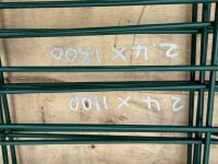 ASSORTED CUTTINGS OF MESH FENCING PANELS - 12