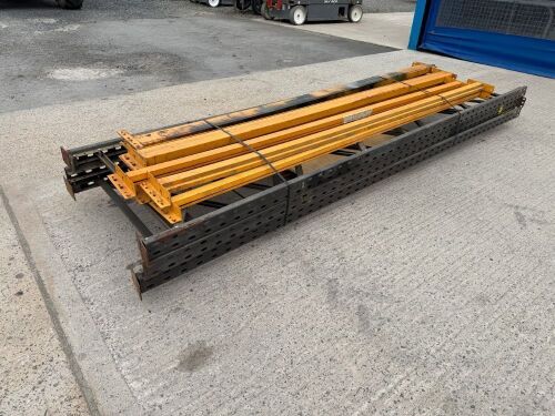 2No. BAYS OF PALLET RACKING