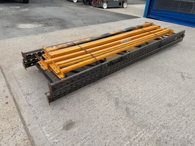 2No. BAYS OF PALLET RACKING