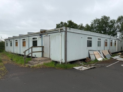 APPROX 85ft x 68ft 12 SECTION MODULAR BUILDING