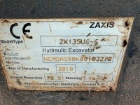 HITACHI ZX135US-6 13 TON ZERO TAIL SWING EXCAVATOR - 29