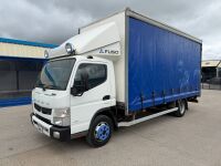 MITSUBISHI CANTER FUSO 7C18 7.5 TON AUTOMATIC CURTAINSIDER - 3