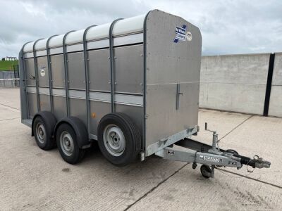 IFOR WILLIAMS 12ft X 6ft TWIN AXLE 3.5 TON LIVESTOCK TRAILER&nbsp;