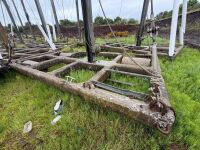 16No. APPROX 8m LANDFILL BARRIER NETTING & CONCRETE BASES - 6