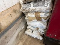 16No. APPROX 8m LANDFILL BARRIER NETTING & CONCRETE BASES - 12