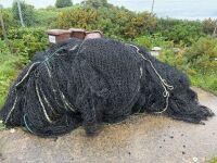 16No. APPROX 8m LANDFILL BARRIER NETTING & CONCRETE BASES - 15