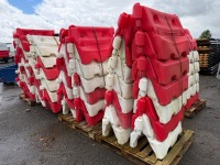 APPROX. 50No. 20lt PLASTIC JERSEY KERBS