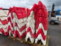 APPROX. 50No. 20lt PLASTIC JERSEY KERBS - 2