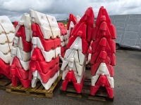 APPROX. 48No. 20lt PLASTIC JERSEY KERBS - 3