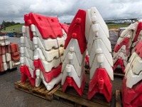 APPROX. 48No. 20lt PLASTIC JERSEY KERBS - 4
