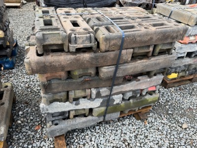 APPROX. 48No. TEMPORARY FENCING PANEL FEET
