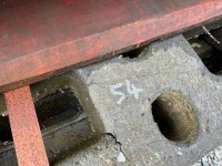 APPROX. 54No. TEMPORARY FENCING PANEL FEET - 2
