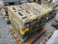 APPROX. 35No. TEMPORARY FENCING PANEL FEET