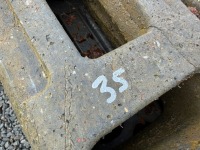 APPROX. 35No. TEMPORARY FENCING PANEL FEET - 2