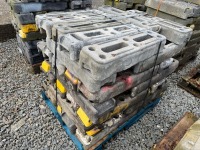 APPROX. 42No. TEMPORARY FENCING PANEL FEET