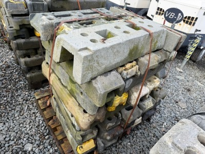 APPROX. 30No. TEMPORARY FENCING PANEL FEET