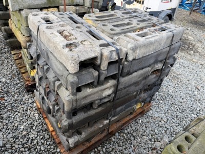 APPROX. 40No. TEMPORARY FENCING PANEL FEET