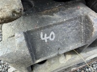 APPROX. 40No. TEMPORARY FENCING PANEL FEET - 2