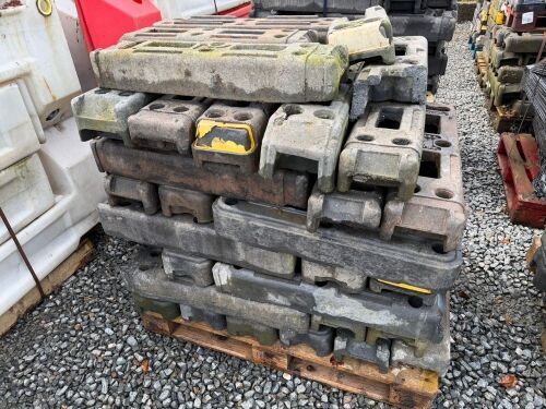 APPROX. 44No. TEMPORARY FENCING PANEL FEET