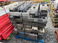 APPROX. 56No. TEMPORARY FENCING PANEL FEET