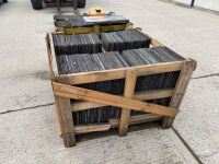 2No. WOODEN CRATES TO INC. APPROX 640No. 24x12 BANGOR BLUE SLATES - 5
