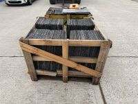 2No. WOODEN CRATES TO INC. APPROX 640No. 24x12 BANGOR BLUE SLATES - 6