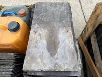2No. WOODEN CRATES TO INC. APPROX 640No. 24x12 BANGOR BLUE SLATES - 23