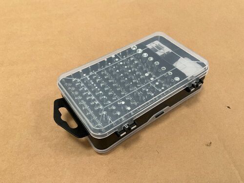 UNUSED 115 PIECE PRECISION SCREW DRIVER SET &nbsp; &nbsp;