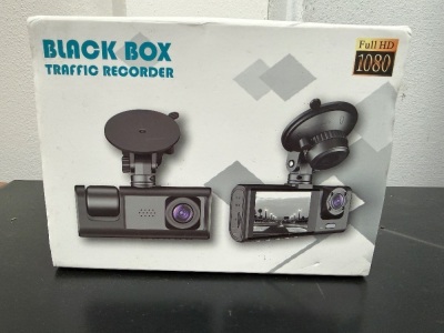 UNUSED BLACK BOX TRAFFIC RECORDER DASH CAMERA