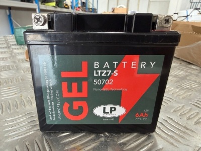UNUSED 12v 6amp GEL BATTERY&nbsp;