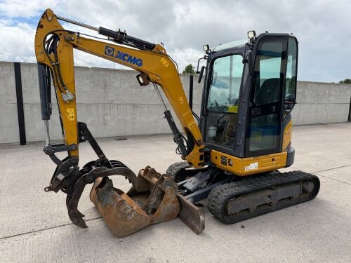 XCMG XE27E 2.6 TON MINI DIGGER