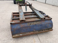 APPROX. 5ft HYDRAULIC BRUSH TO SUIT FORKLIFT/SKIDSTEER - 5