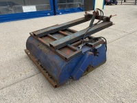 APPROX. 5ft HYDRAULIC BRUSH TO SUIT FORKLIFT/SKIDSTEER - 10