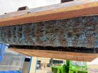 APPROX. 5ft HYDRAULIC BRUSH TO SUIT FORKLIFT/SKIDSTEER - 18