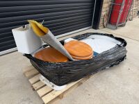 LOT TO INC. 2No. TOILETS, CISTERN, 2No. SHOWER TRAYS - 3