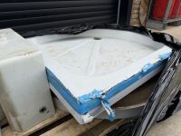 LOT TO INC. 2No. TOILETS, CISTERN, 2No. SHOWER TRAYS - 10