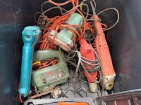 MOBILE PLASTIC STORAGE BOX & CONTENTS OF VARIOUS POWER TOOLS - 5