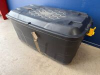 MOBILE PLASTIC STORAGE BOX & CONTENTS OF VARIOUS POWER TOOLS - 6