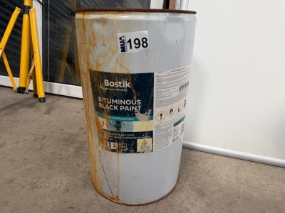 PART JAR OF BITUMINOUS BLACK PAINT