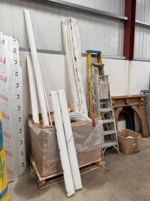 LARGE CRATE TO INC. ASSORTED ELECTRICAL EQUIPMENT