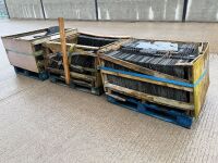 3No. WOODEN CRATES TO INC. UNUSED ASSORTED DEL CARMEN SLATES - 2