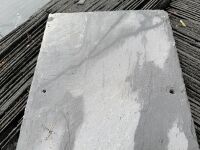 3No. WOODEN CRATES TO INC. UNUSED ASSORTED DEL CARMEN SLATES - 9