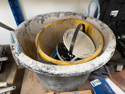 2No. PLASTIC BUCKETS
