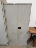 BISLEY DOUBLE DOOR METAL CUPBOARD