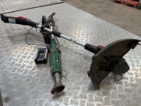 CORDLESS STRIMMER & 240v WEED BURNER