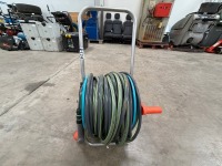 GARDEN HOSE & REEL - 3