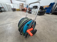 GARDEN HOSE & REEL - 4